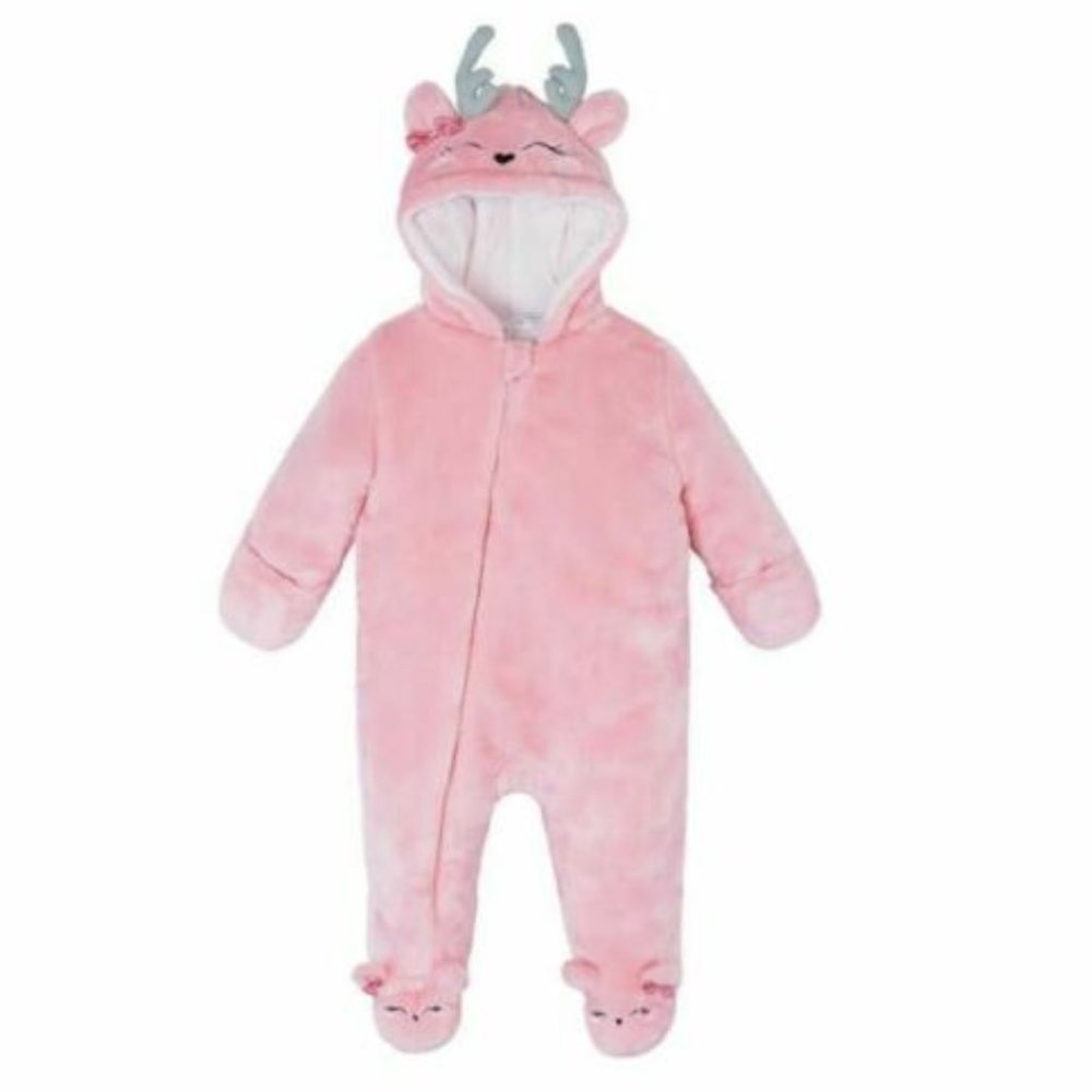 (Final Price) koala baby infant 1 piece fleece jumper girls